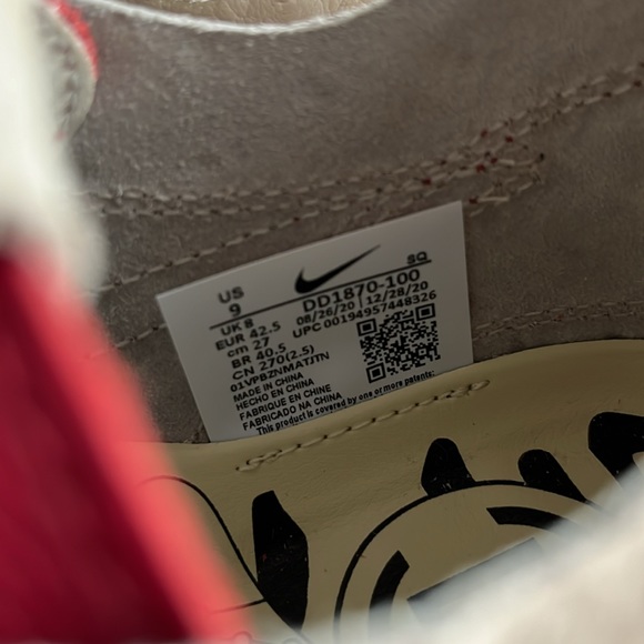 Nike Air Max 1 CLOT Kiss of Death Net Multi Sneakers - Picture 12 of 12